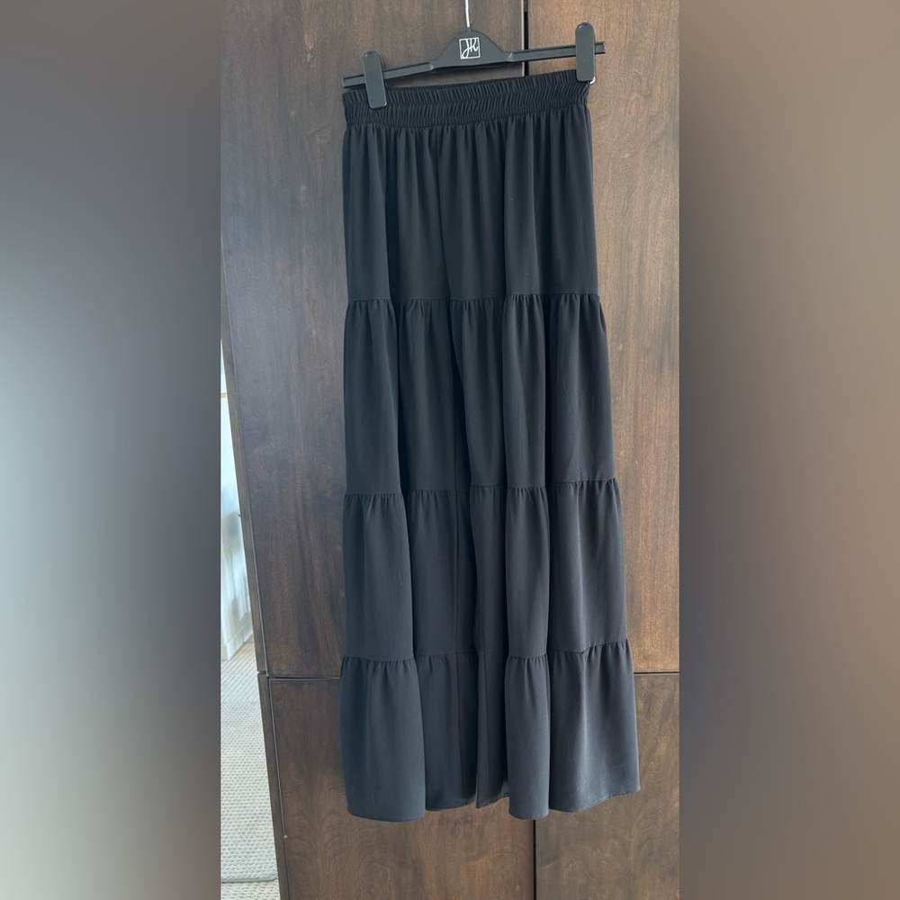 TYECHI Tiered Palazzo Pants
